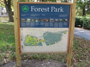 Forest Park map